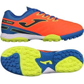 Kopačky Joma Toledo In Jr TOLJW.808.TF pomerančový pomerančový