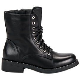 Super Me Černé vázané tašky černý