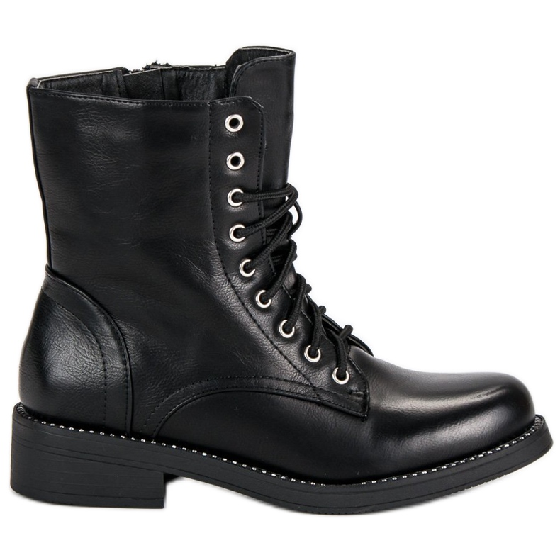 Super Me Černé vázané tašky černá