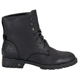 Balada Šněrovací pracovní boty černý