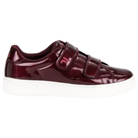 Fila Upstage Velcro Low Wmn červený