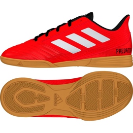 Sálová obuv adidas Predator Tango 18.4 červený