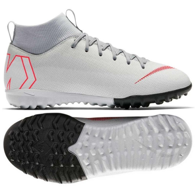 Kopačky Nike Mercurial SuperflyX 6 šedá