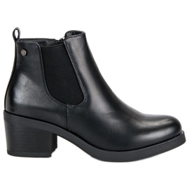 Anesia Paris Klasické boty Jodhpur černý