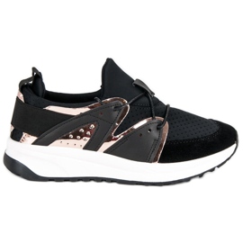 Stylová sportovní obuv černá