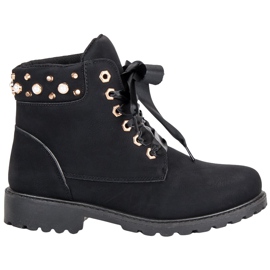 McKey Black Casual Trappers černý