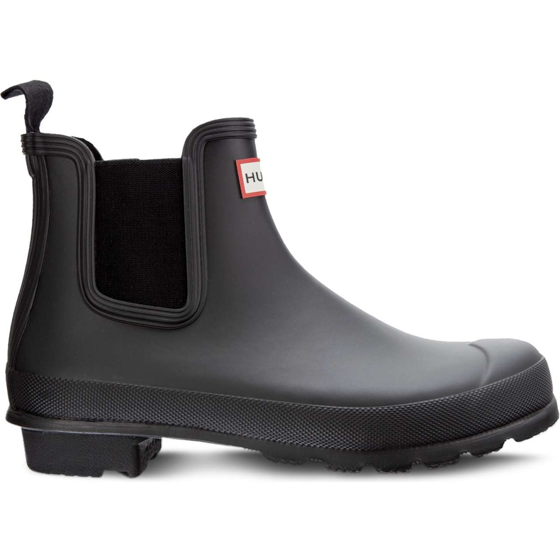 Hunter Ženská originální Chelsea Black černá