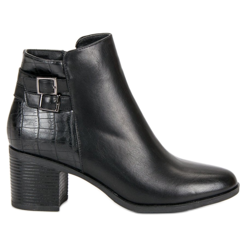 Filippo Klasické kozačky na vysokém podpatku černá