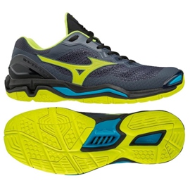 Házenkářské boty Mizuno Wave Stealth VM X1GA180047 černý šedá
