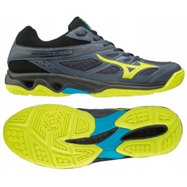 Volejbalové boty Mizuno Thunder Blade M V1GA177047 černý modrý