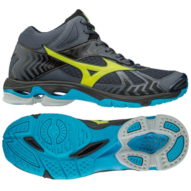 Volejbalové boty Mizuno Wave Bolt 7 M V1GA186547 černá šedá