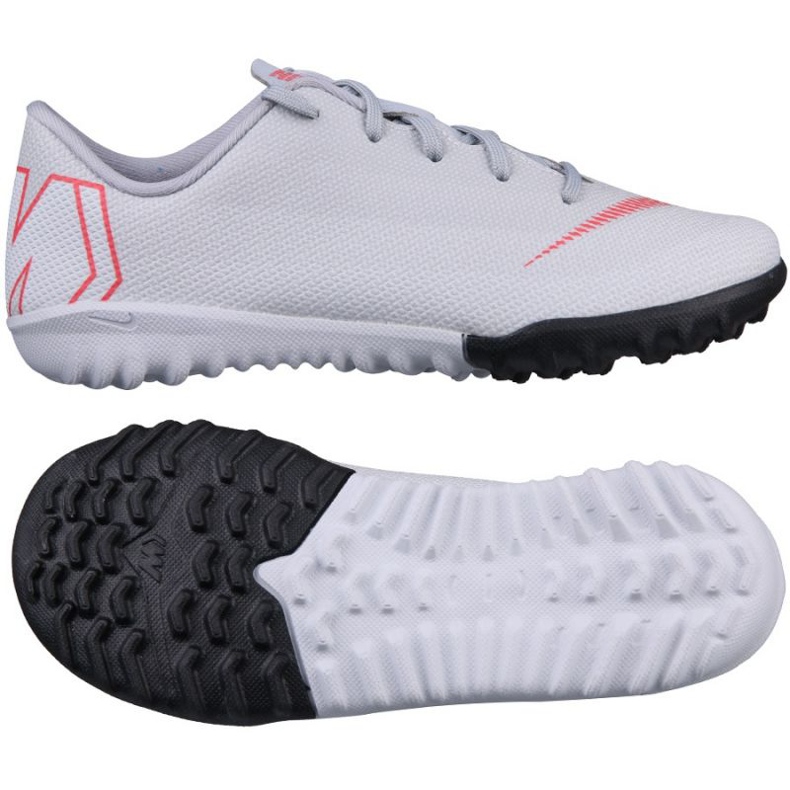 Kopačky Nike Mercurial VaporX 12 Academy Tf Jr AH7353-060 šedá šedá