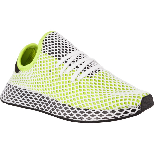 Adidas Deerupt Runner Semi Solární Slime Core Černé černé černé zelená