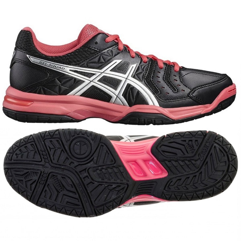 Házená obuv Asics Gel Squad 70 W E568Y-9093 černá černá