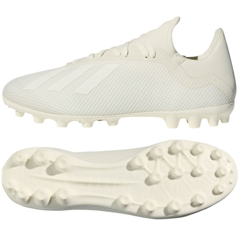 Kopačky Adidas X 18.3 Fg M AQ0708 bílý bílý