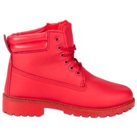 Červeně izolované lapače červený