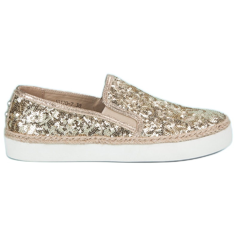 J. Star Módní dámské tenisky žlutá