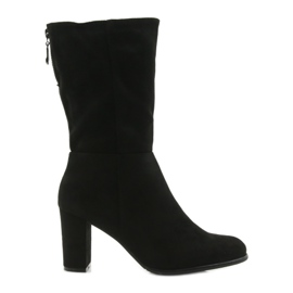 Černé kozačky černé Sergio leone černý