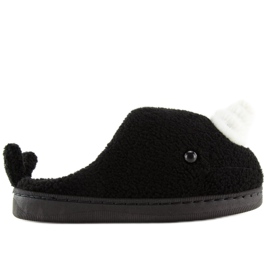 Černé dámské pantofle DD92 Black černý