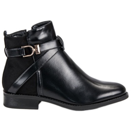 Seastar Klasické černé kozačky černý