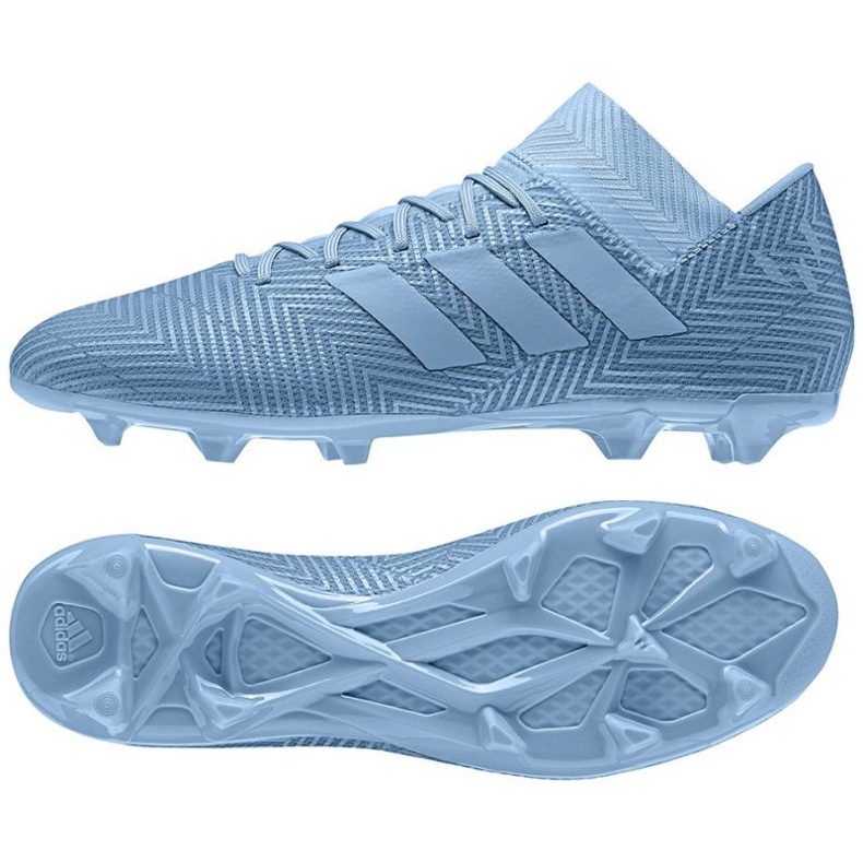 Kopačky Adidas Nemeziz 18.3 FG M DB2112 modrý Kopačky Adidas Nemeziz 18.3 FG M DB2112 modrý