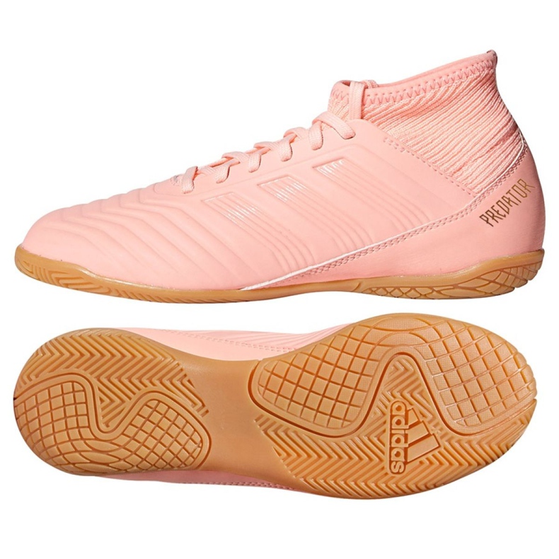 Sálová obuv adidas Predator Tango 18.3 In Jr DB2325 růžový růžový