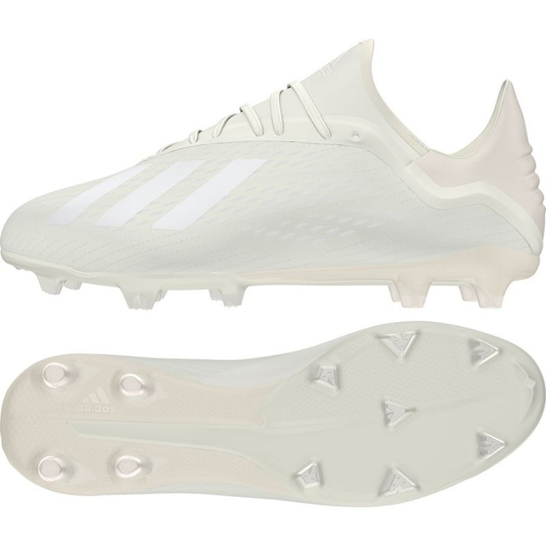 Kopačky Adidas X 18.2 Fg M DB2181 bílý Kopačky Adidas X 18.2 Fg M DB2181 bílý