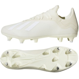 Kopačky Adidas X 18.3 Sg M D97851 bílý bílý