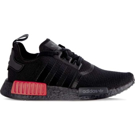 Adidas Nmd_r1 Core černá jádra černá světle červená černý