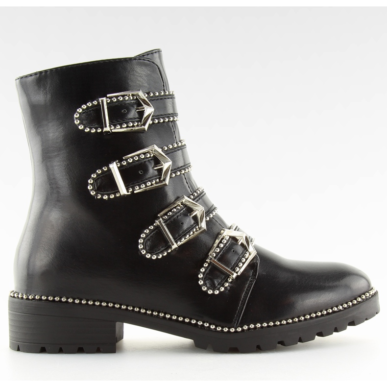 Černé dámské dělnice BK-09 černé černá