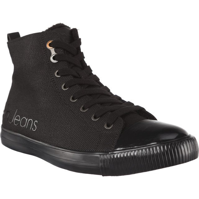 Calvin Klein Aron Waxy Twill Blk černá