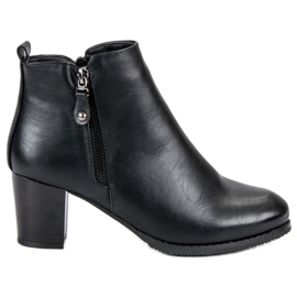 J. Star Klasické vysoké podpatky černý