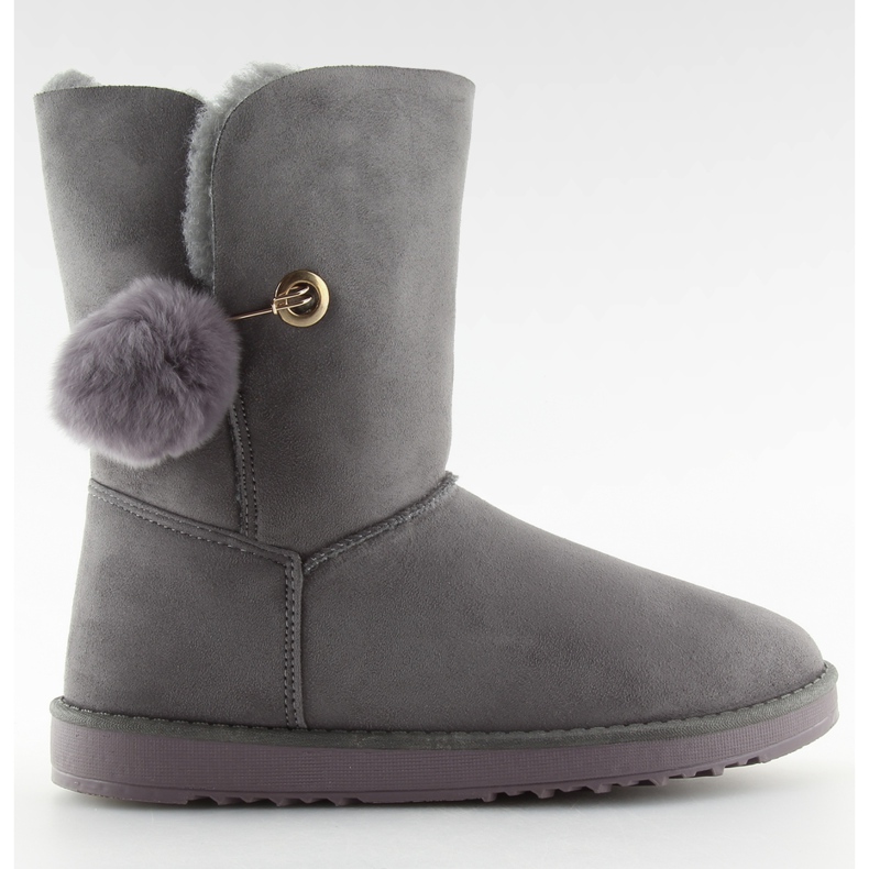 Emuzy s bambulí šedá SP04P šedá