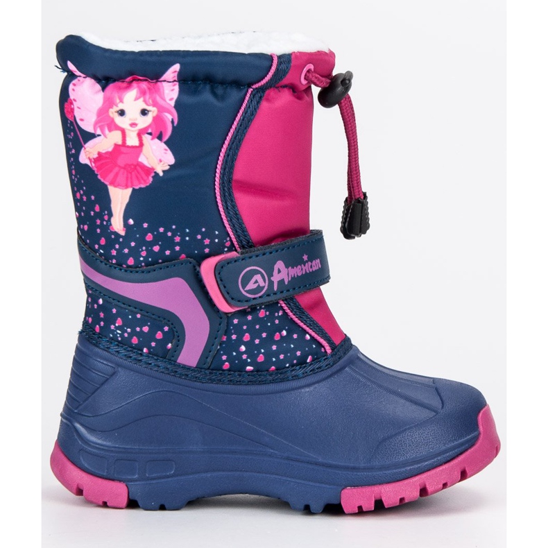 American Club Teplé americké Wellies modrý