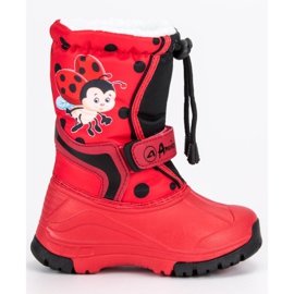 American Club Teplé americké Wellies červený