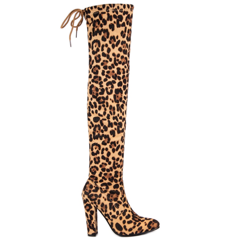 Seastar Sexy kozačky na stehně vícebarevný