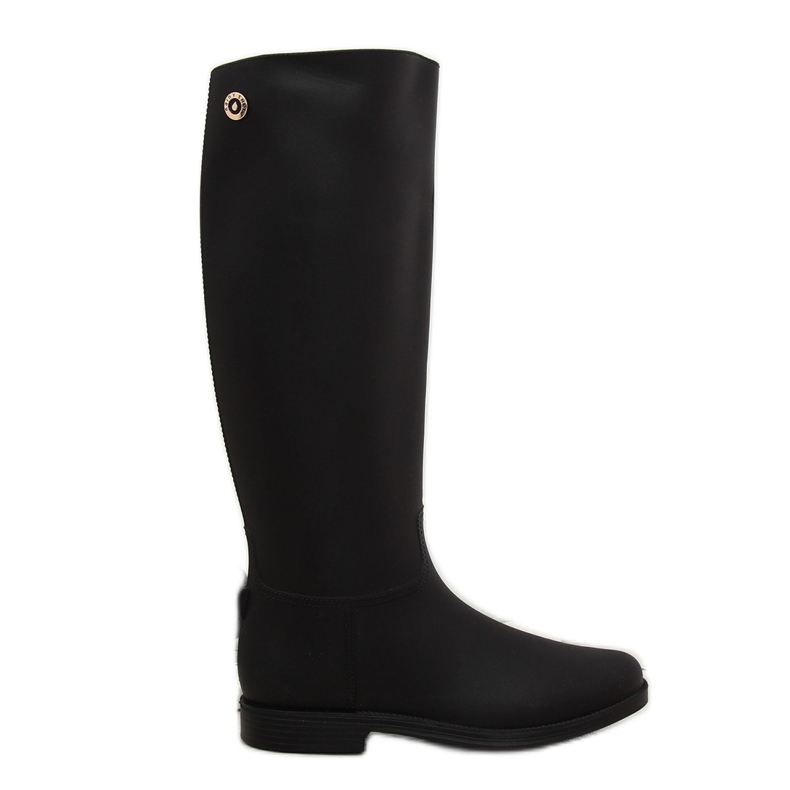 Rainy Show black D59 Black galoshes černá