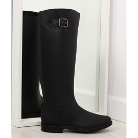 Černé dámské galoše D60 Black černá
