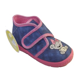 Dětské boty Befado 529P064 modrý růžový