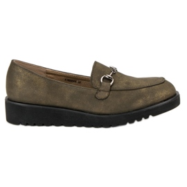 Kylie Stylové mokasíny zelený