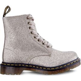 Dr. Martens 1460 Pascal Glitter Pale Gold vícebarevný