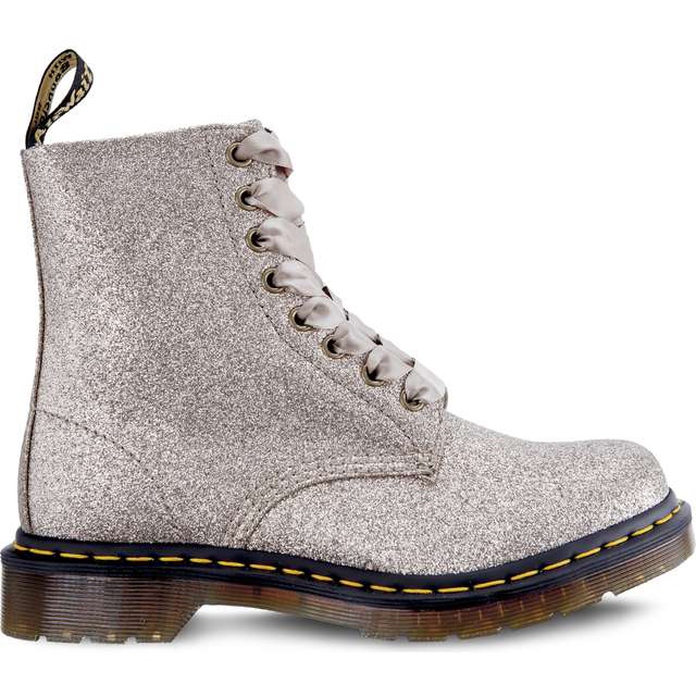 Dr. Martens 1460 Pascal Glitter Pale Gold vícebarevný