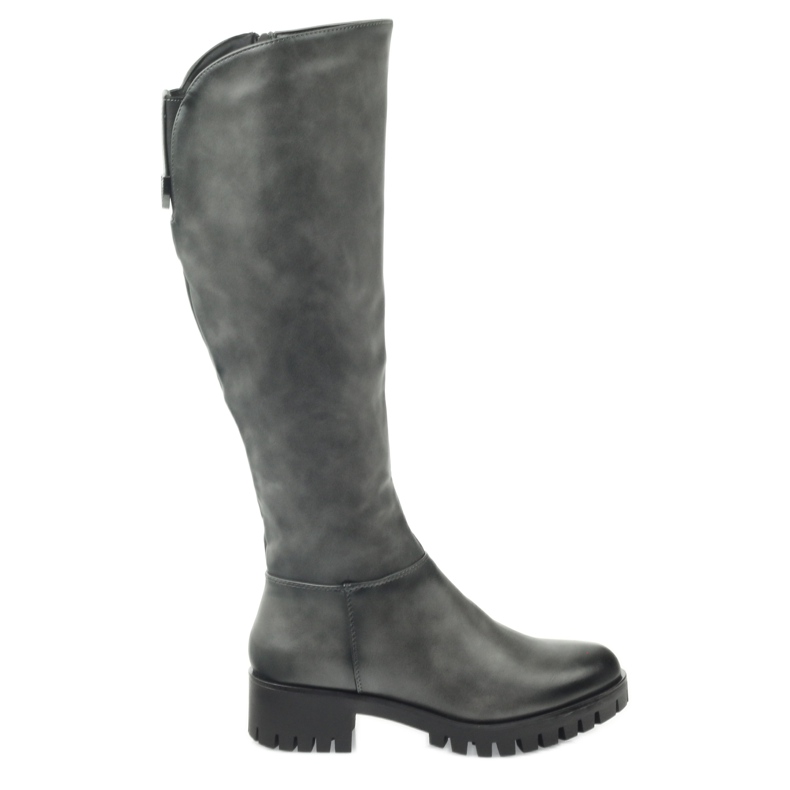 M.Daszyński Boty se silným dnem Daszyński MR1813 šedá