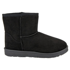 Vices Semišové mukluki svěráky černý