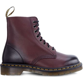 Dr. Martens 1460 Pascal Antique Temperley Cherry Červená vícebarevný červený