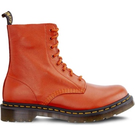 Dr. Martens 1460 Pascal Virginie Spálená oranžová Virginie pomerančový žluť