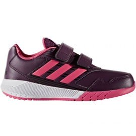 Boty Adidas AltaRun K Jr BB6396 fialová