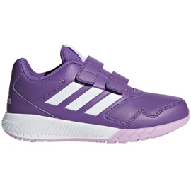 Boty adidas AltaRun Cf Jr BB9327 fialový