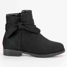 Suede boty VINCEZA černá Suede boty VINCEZA černá