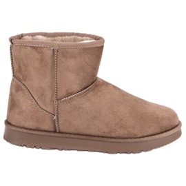 Kylie Nazouvací boty do sněhu hnědý Kylie Nazouvací boty do sněhu hnědý